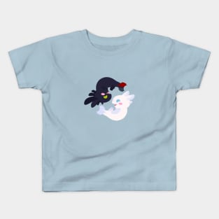 Yin and Yang Axolotl Dragons Kids T-Shirt